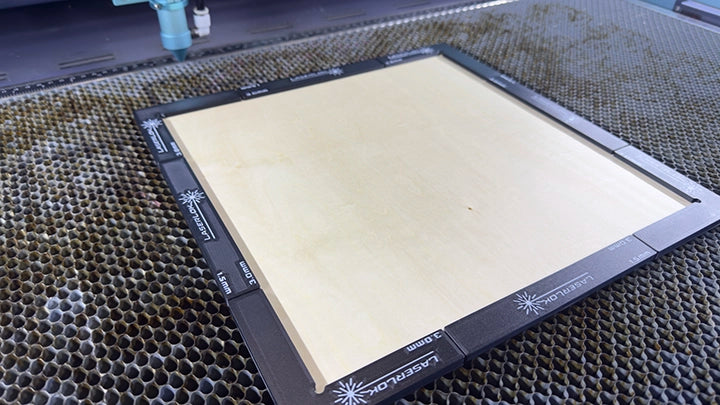 LaserLok™ Ultimate Coverage Sets (Bars + Corners) Magnetic Hold Down Bars for Laser Cutting and Engraving