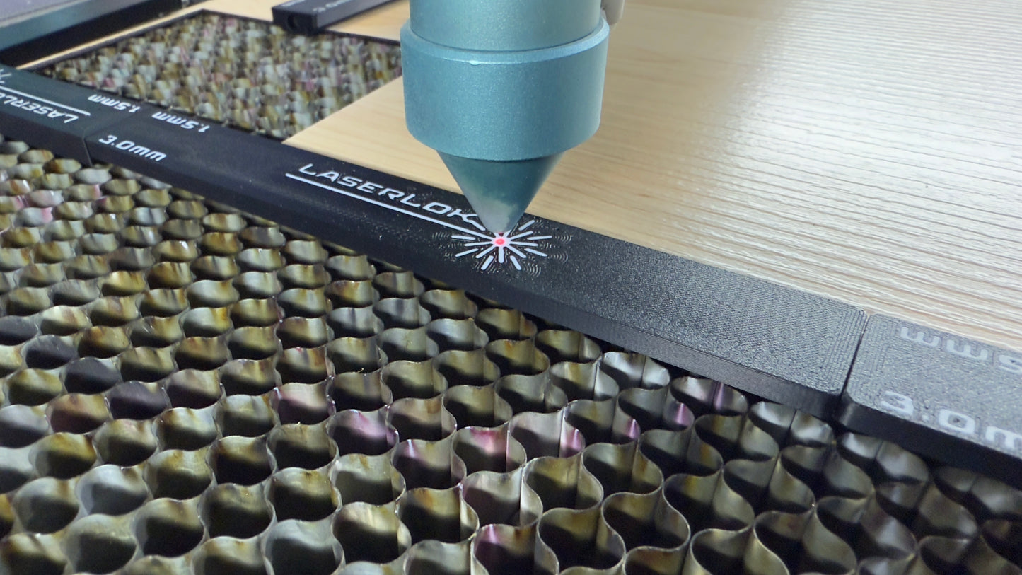 LaserLok™ Magnetic Hold Down Bars for Laser Cutting and Engraving