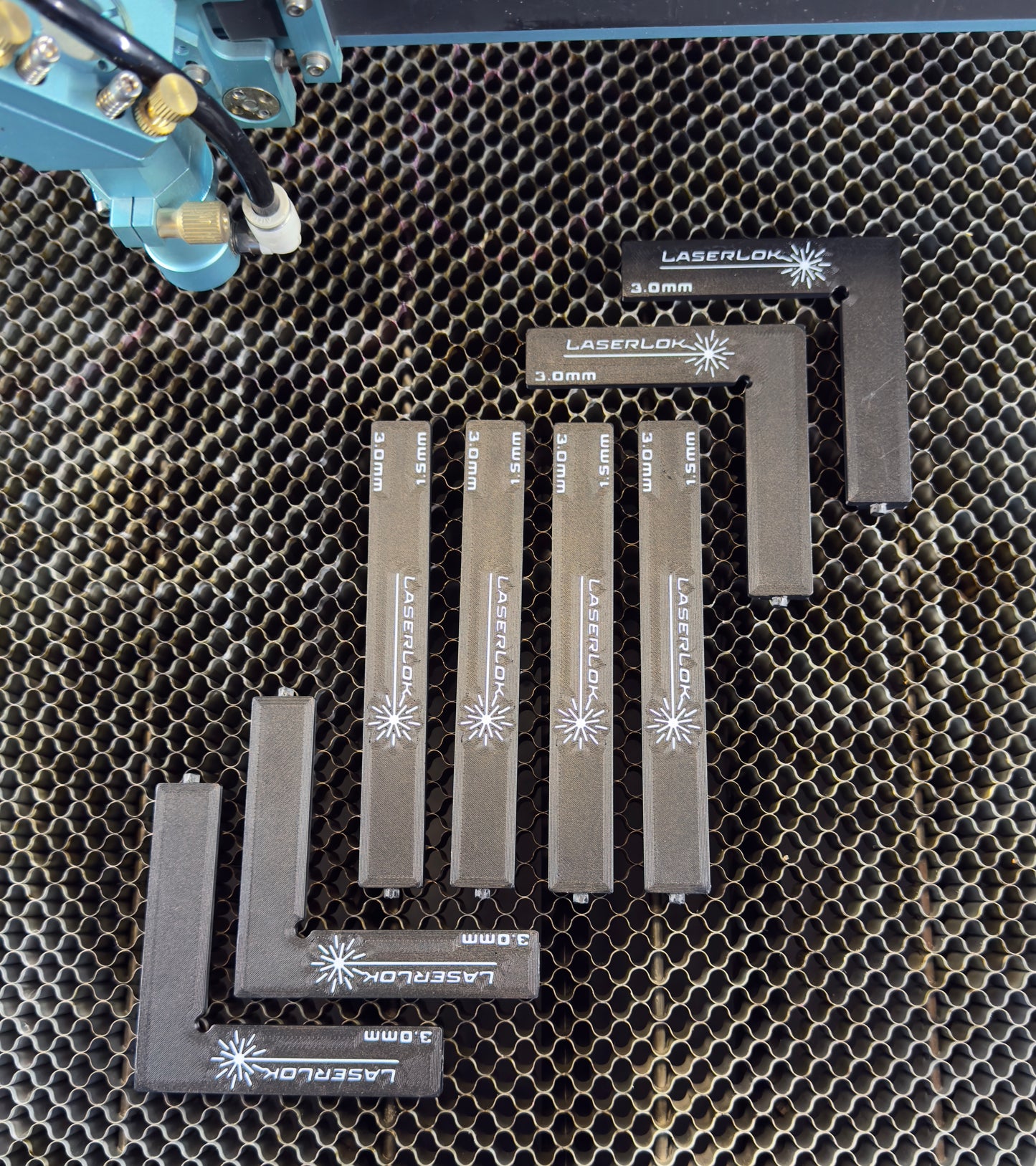 LaserLok™ Magnetic Hold Bars (6” SmartAlign Edition)