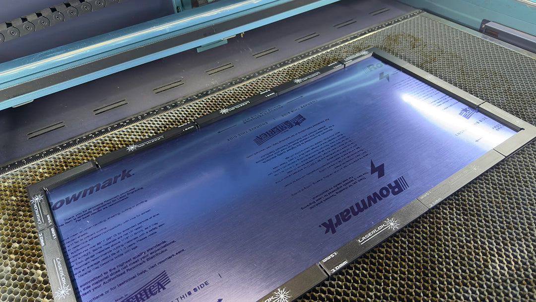 LaserLok™ Ultimate Coverage Sets (Bars + Corners) Magnetic Hold Down Bars for Laser Cutting and Engraving