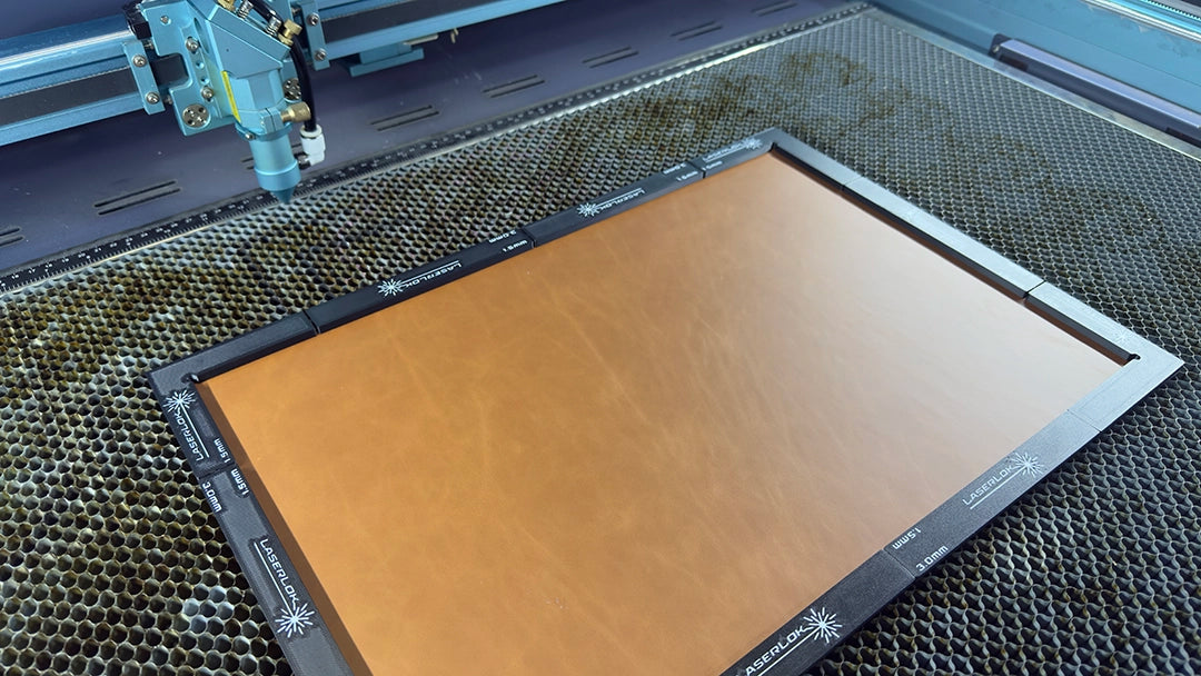 LaserLok™ Ultimate Coverage Sets (Bars + Corners) Magnetic Hold Down Bars for Laser Cutting and Engraving